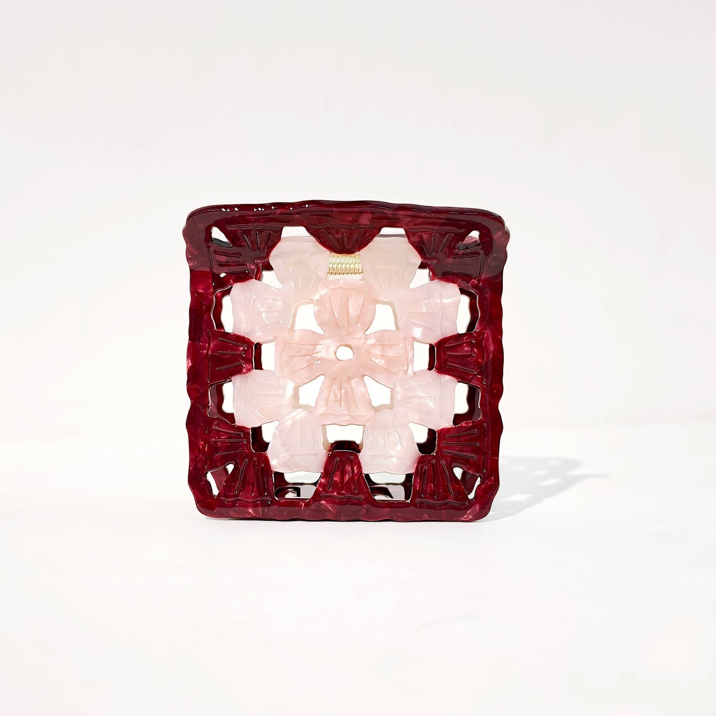 Granny Square Claw | Raspberry