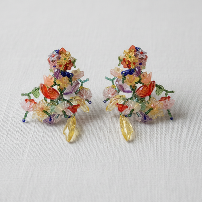 Falling Florals Drop Earrings