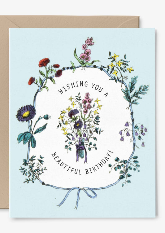 Wishing You A Beautiful Birthday Card