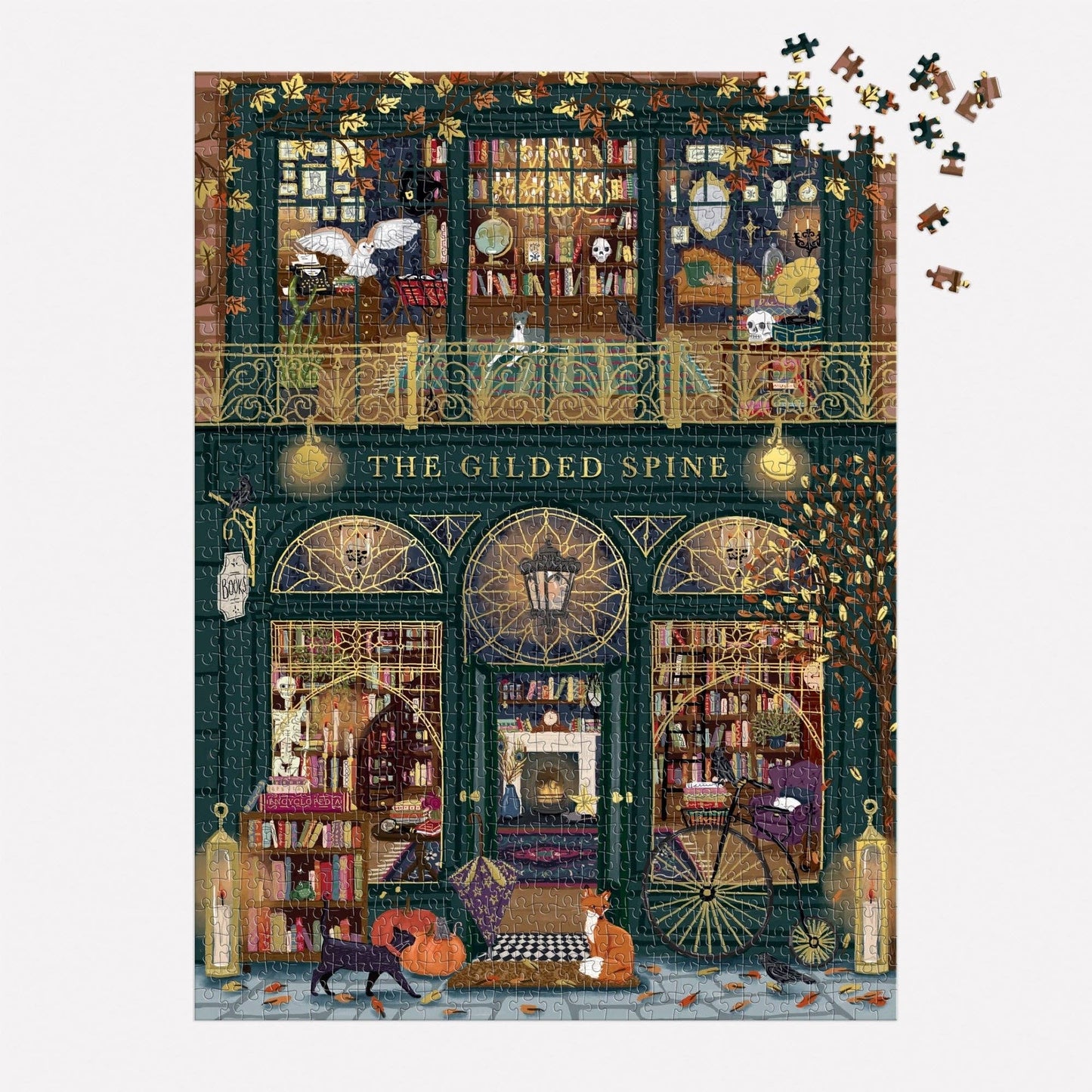 The Gilded Spine | 1000 Piece Puzzle