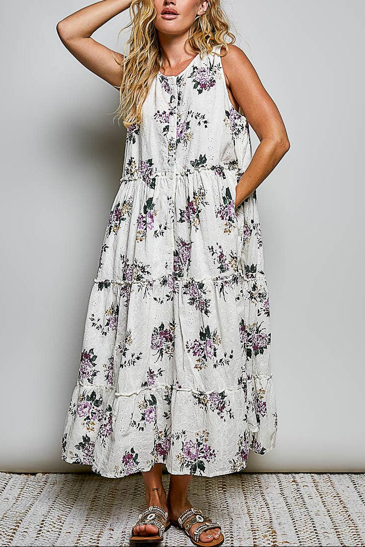 Plenty Of Flowers Maxi Dress