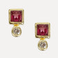 Baker Studs | Garnet