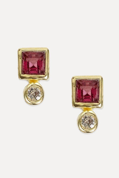 Baker Studs | Garnet