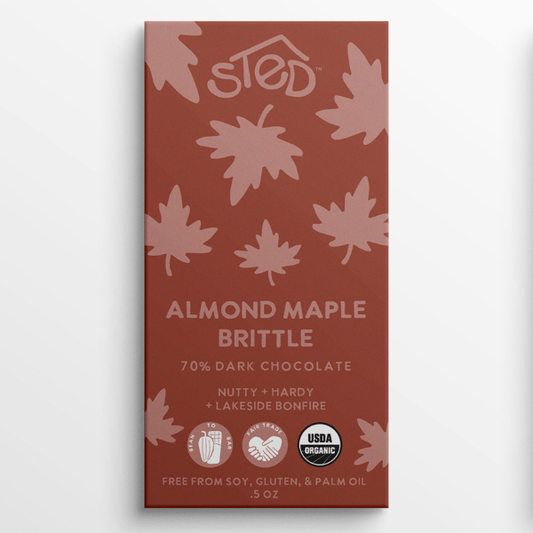 Mini Chocolate Bar | Almond Maple Brittle