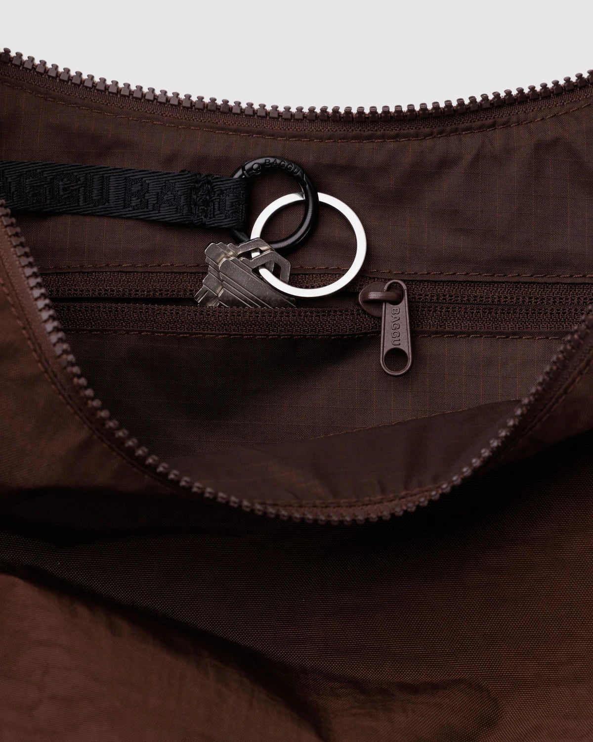 Medium Crescent Bag | Coffee