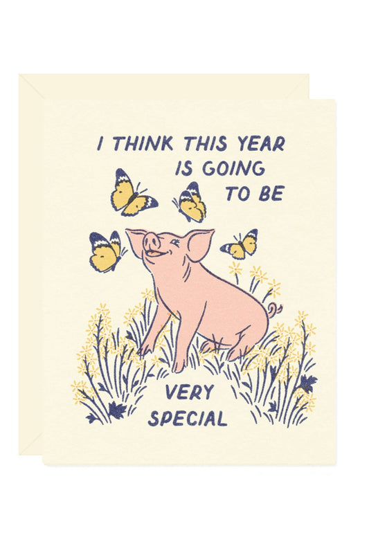 Very Special Year Birthday Card