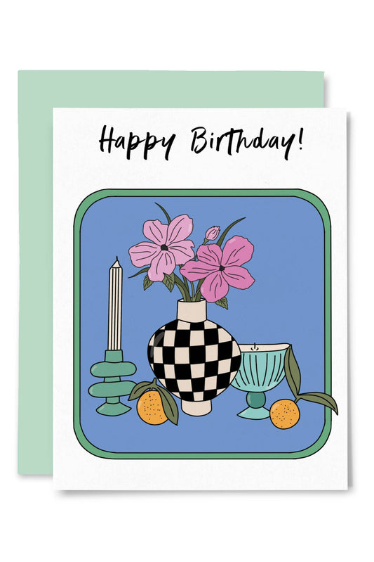 Birthday Still Life Card