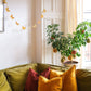 Orange Honeycomb Ornament