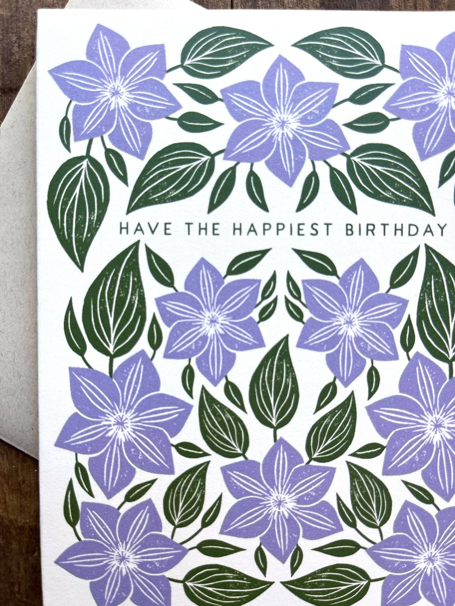 Happiest Birthday Floral Card