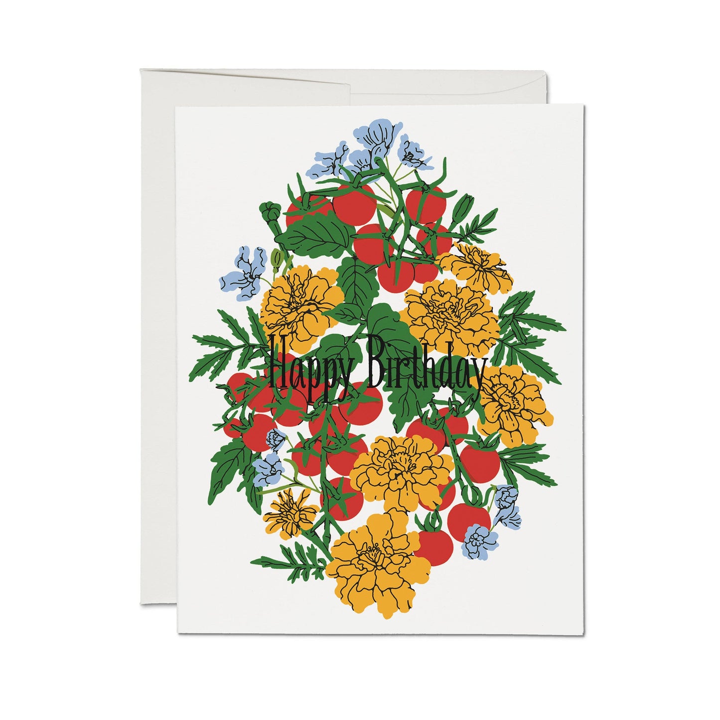 Tomato Blossoms Card