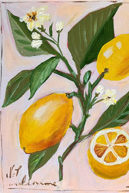 Lemon Branches Card