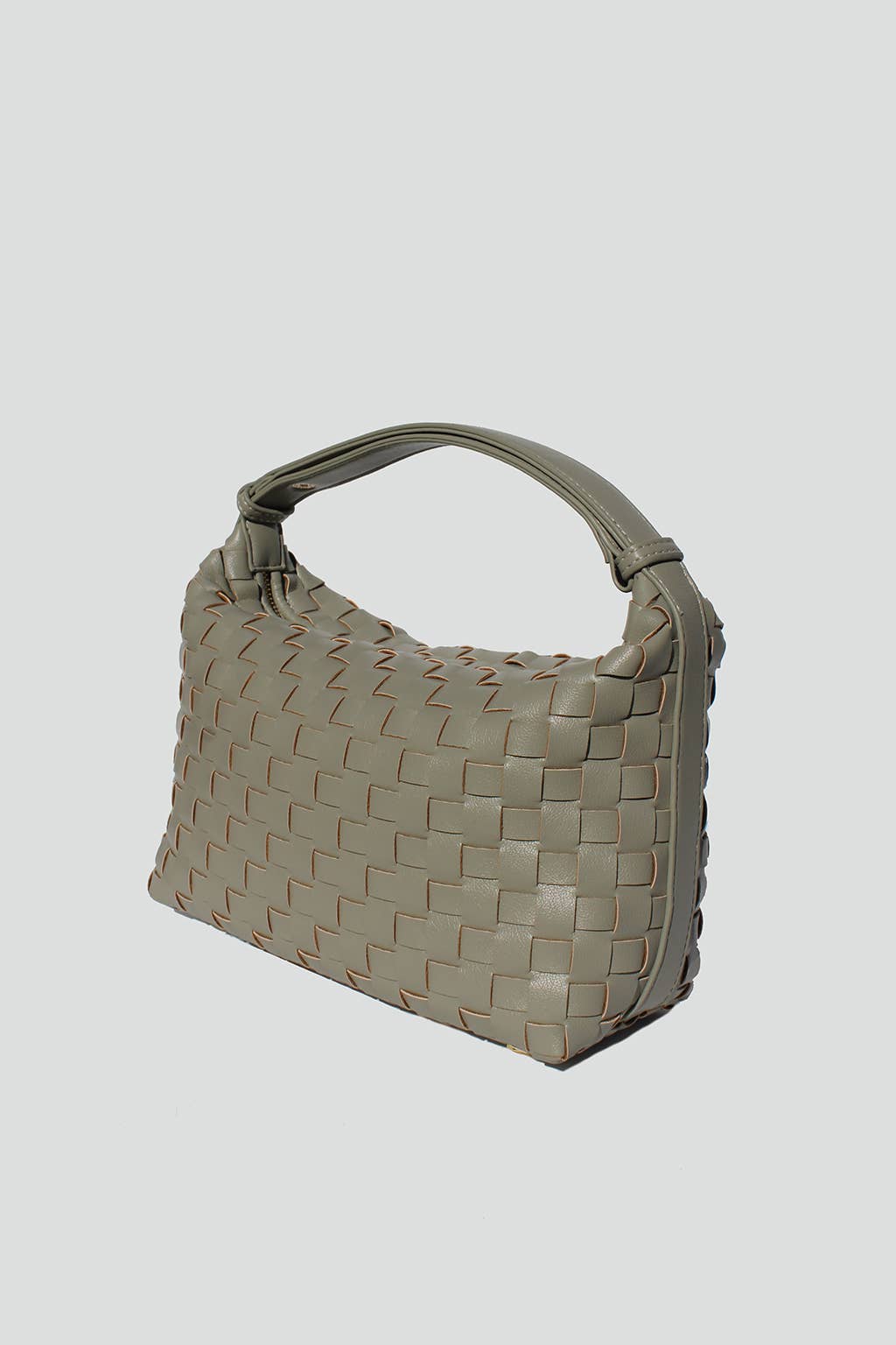 Serenity Woven Shoulder Bag | Sage