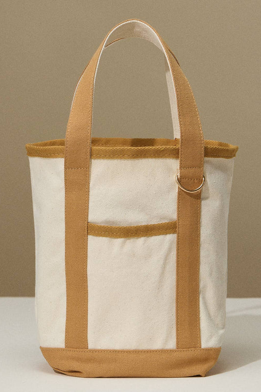 Carry Everywhere Canvas Tote Bag | Taupe