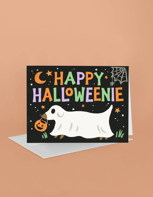 Happy Halloweenie Card