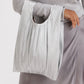 Pleated BAGGU | Chrome Metallic