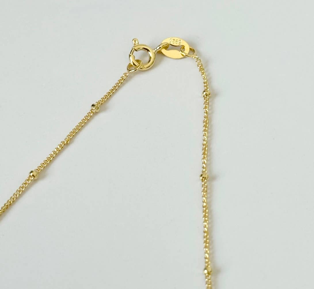 Stone Shield Necklace