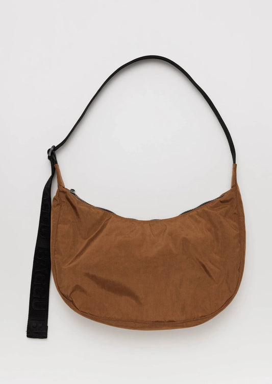 Medium Crescent Bag | Brown