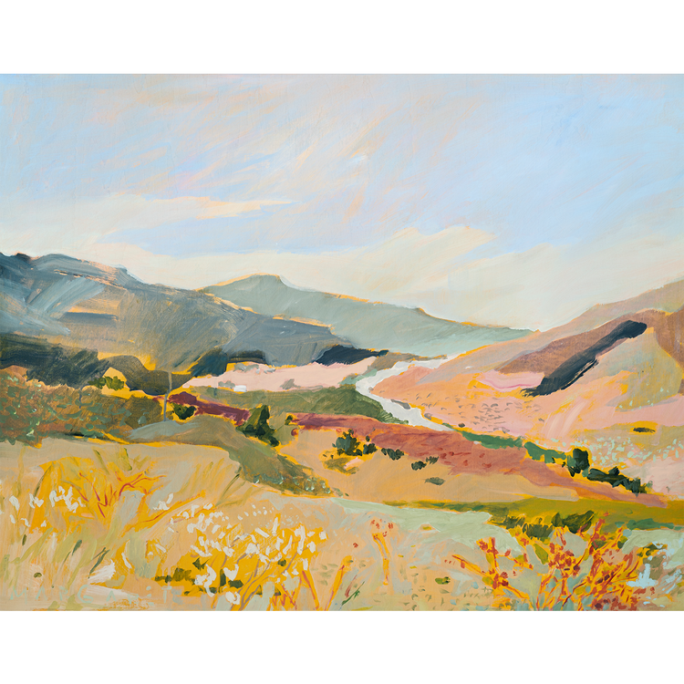 Layers of Land Art Print | 8 x 10