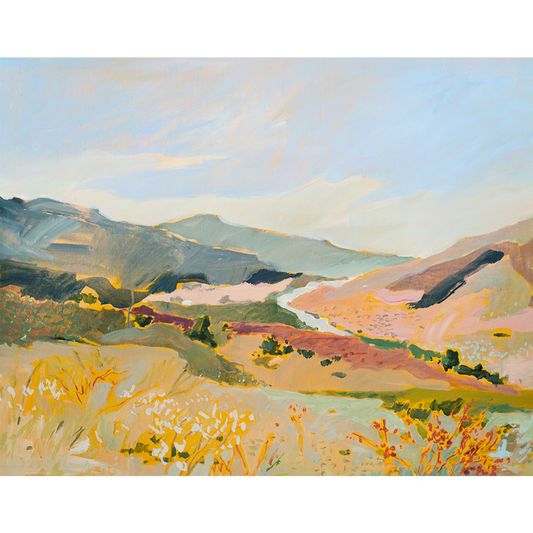 Layers of Land Art Print | 8 x 10