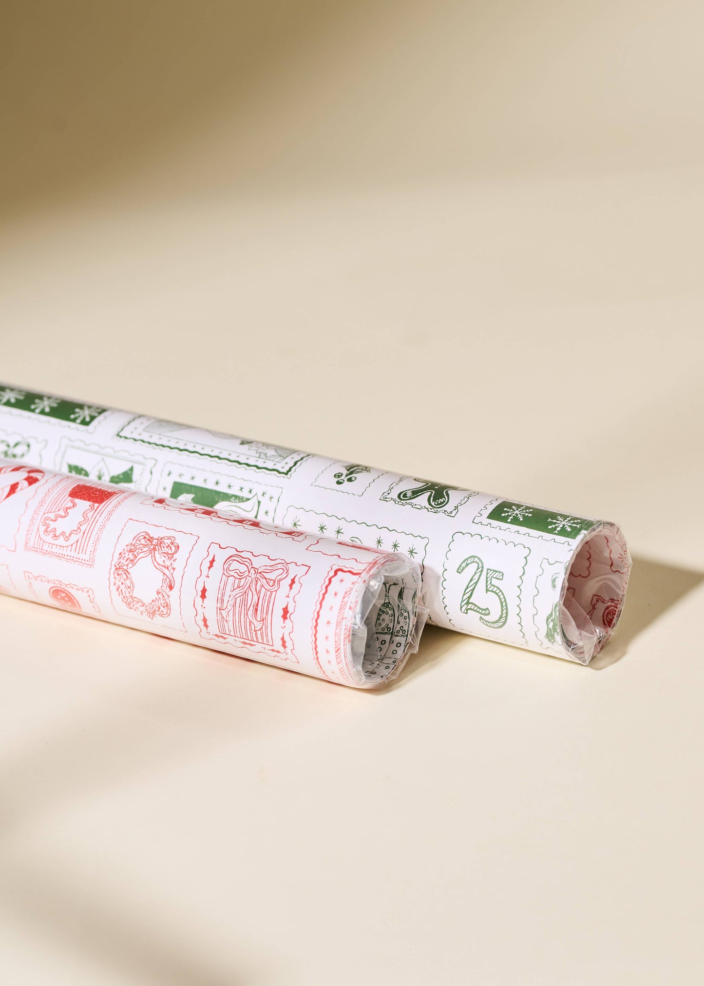 North Pole Post Double Sided Gift Wrap | Roll of 3 Sheets