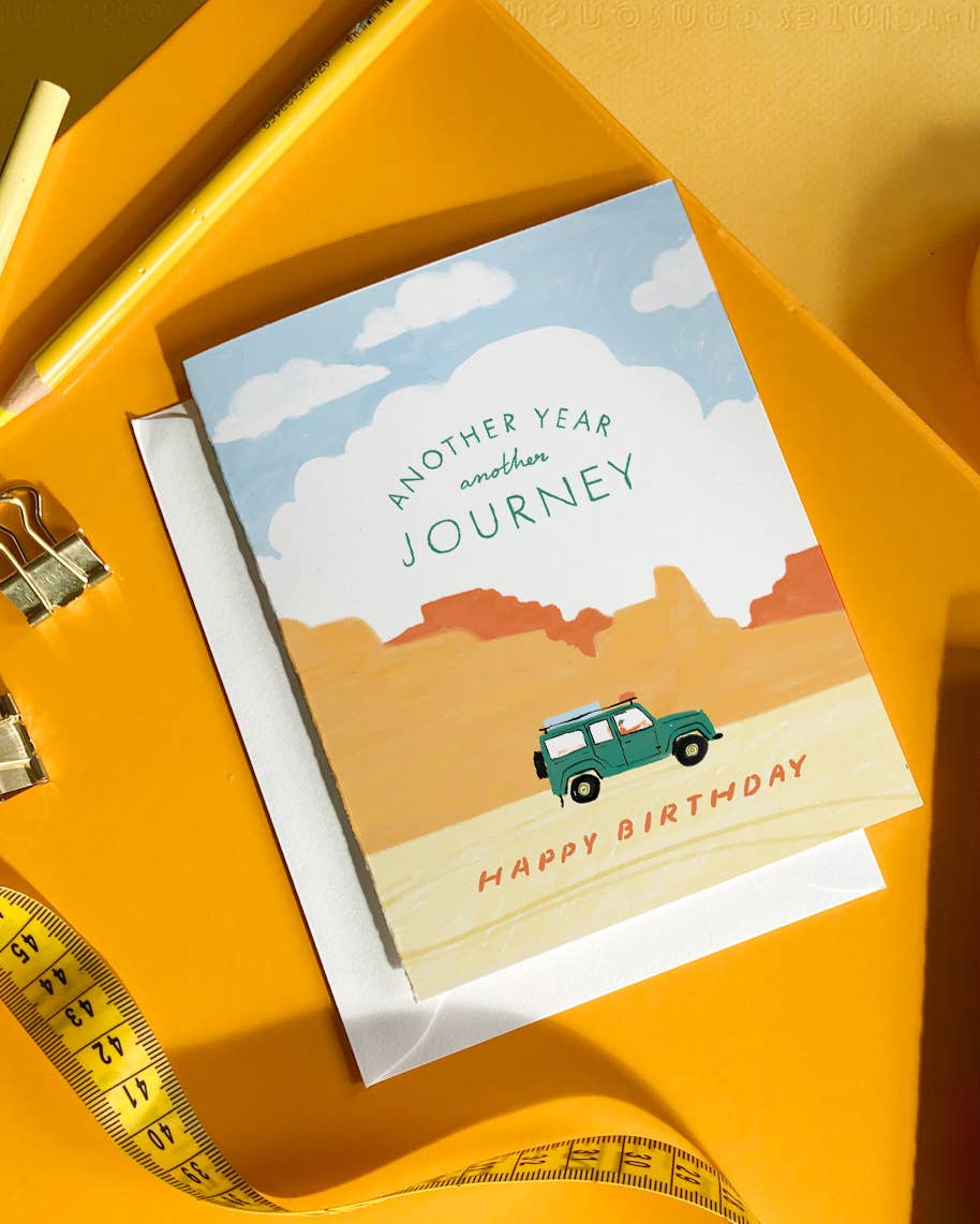Land Rover Birthday Card