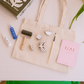 Block Printing Kit | Tulip Tote Bag