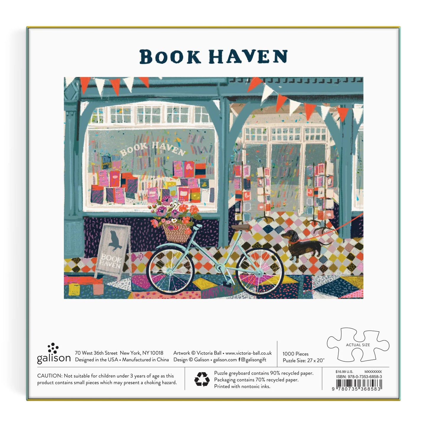 Book Haven Puzzle | 1000 Pieces