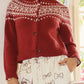 Ski Lodge Fair Isle Cardigan