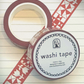 Red Quilt Washi Tape