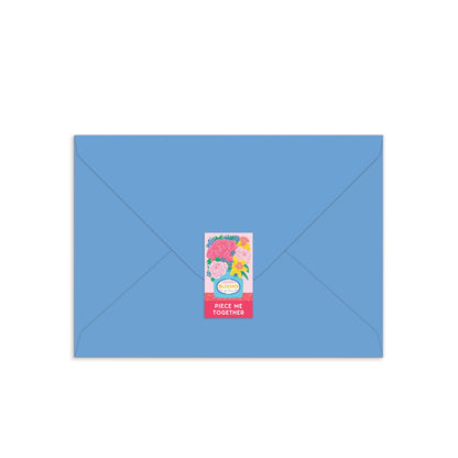 Blooms of Love Greeting Card | 60 Piece Puzzle