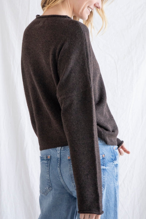 Piper Cardigan | Chocolate