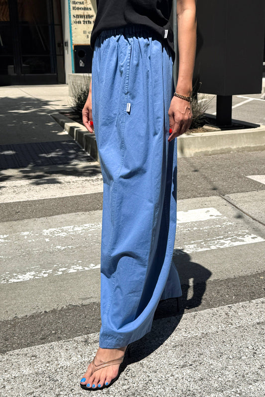 Pull On Parachute Pants | Slate Blue