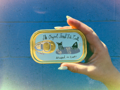 Tinned Fish Candle | Steeped in Enoki
