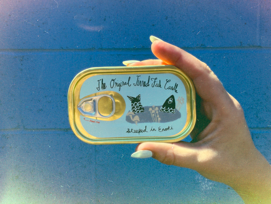 Tinned Fish Candle | Steeped in Enoki