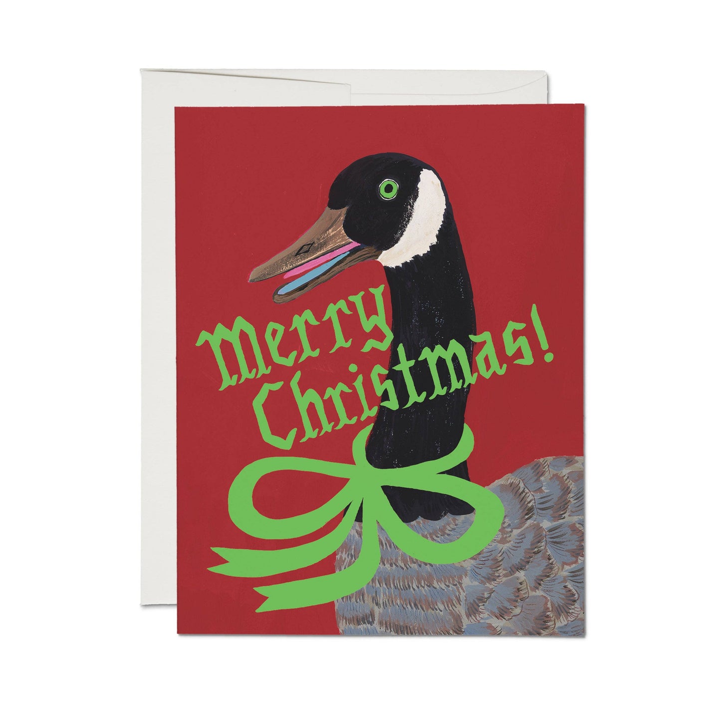 Christmas Goose Holiday Card