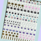 Nail Art Stickers | Stars In Your Eyes