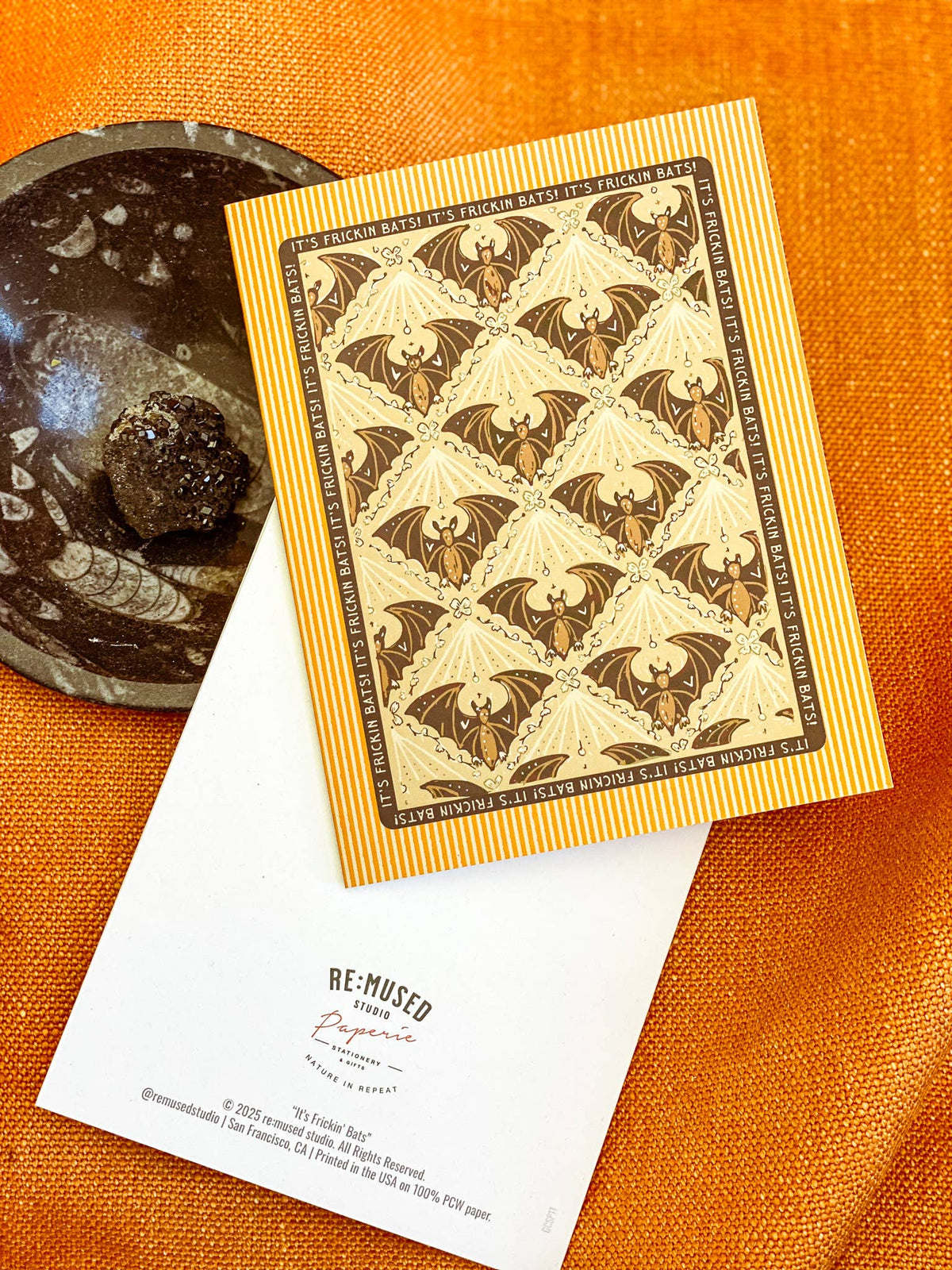 It's Frickin' Bats Art Card