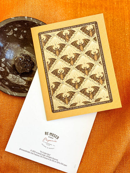 It's Frickin' Bats Art Card