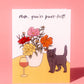 Purr-fect Mom Card