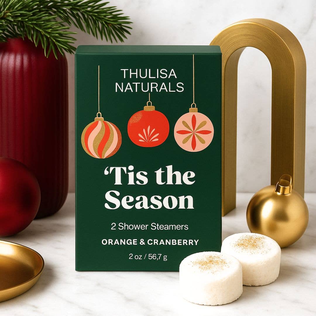 Orange + Cranberry Shower Steamers | 2 Pack