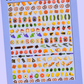 Nail Art Stickers | Charcuterie