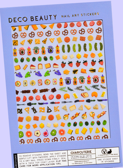 Nail Art Stickers | Charcuterie