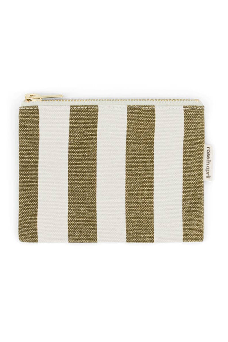 Marie Coin Purse | Olive + Greige