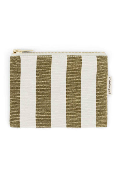 Marie Coin Purse | Olive + Greige