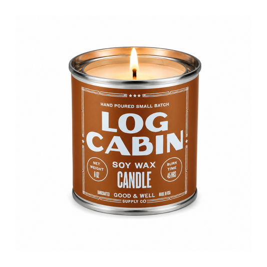 Log Cabin Soy Candle