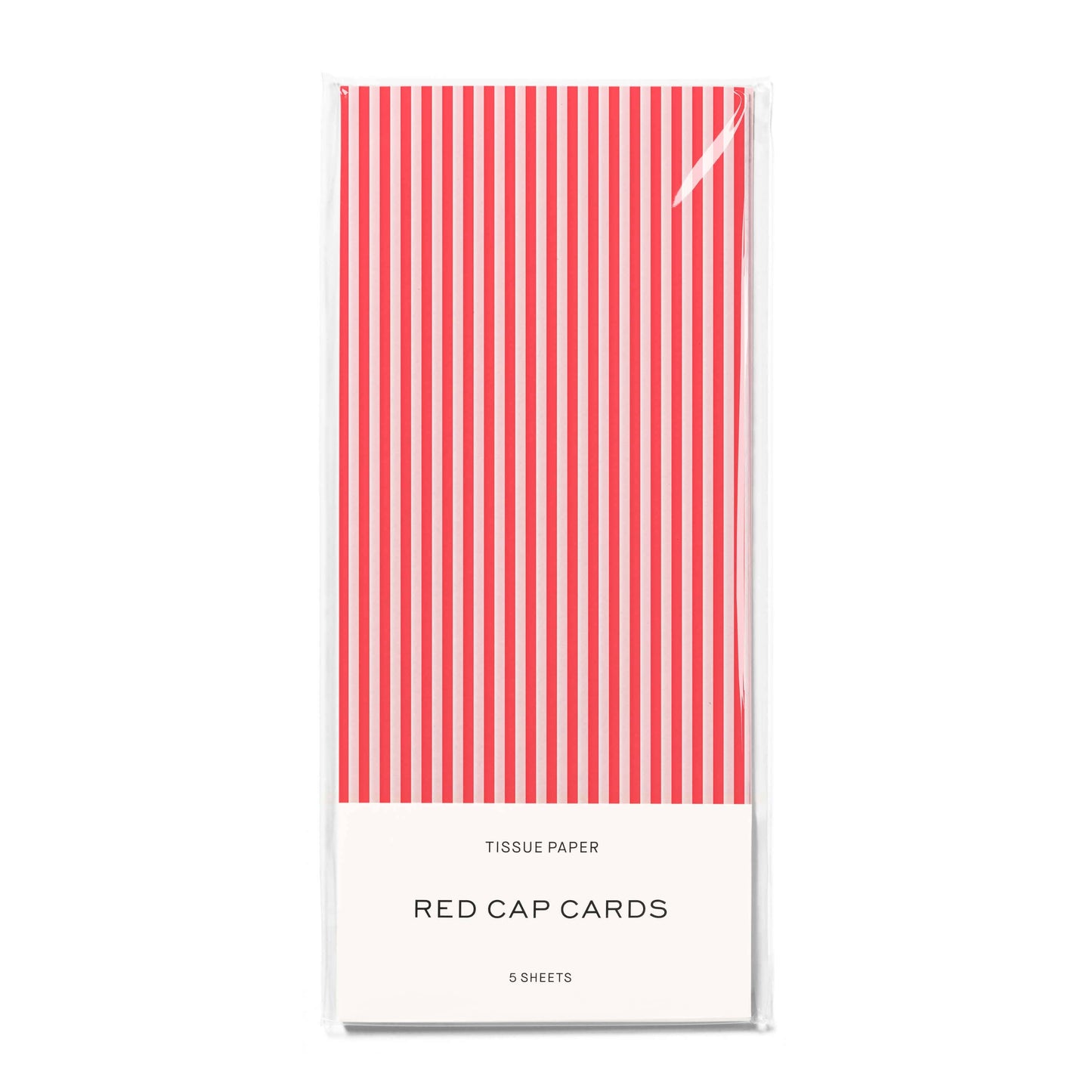 Tissue Paper Pack | Red Pinstripes