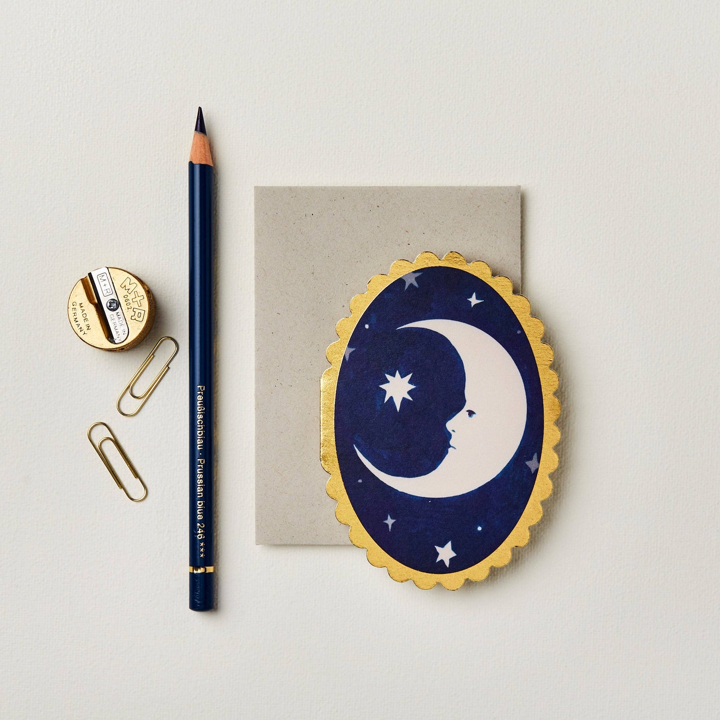No. 11 Moon Mini Card