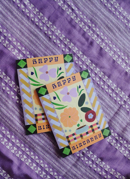 Birthday Blooms Card