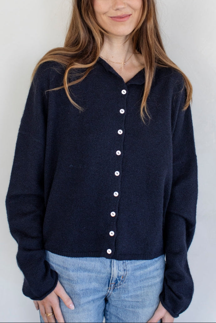 Piper Cardigan | Midnight