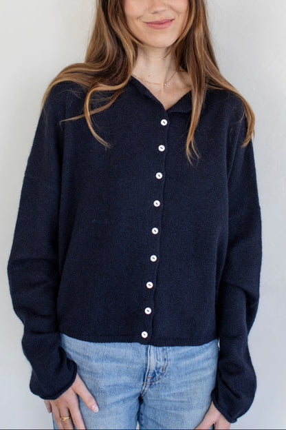 Piper Cardigan | Midnight